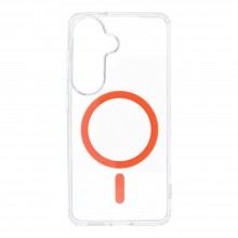 Samsung A26 Drop Glue Colorful Ring Mag Orange Кейс Samsung A26 Drop Glue Colorful Ring Mag Orange Кейс
