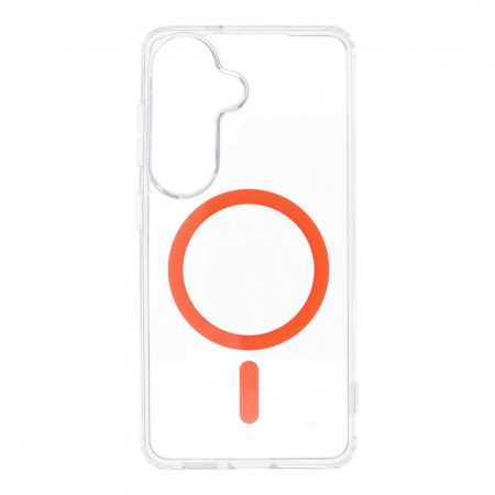 Samsung A56 Drop Glue Colorful Ring Mag Orange Кейс