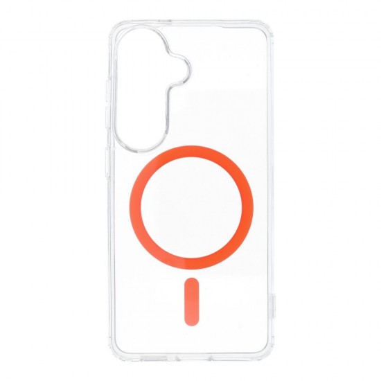 Samsung A56 Drop Glue Colorful Ring Mag Orange Кейс