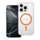 Samsung A56 Drop Glue Colorful Ring Mag Orange Кейс