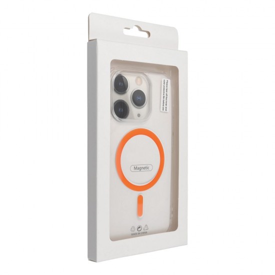 Samsung A56 Drop Glue Colorful Ring Mag Orange Кейс