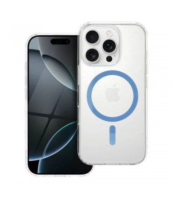 Samsung A56 Drop Glue Colorful Ring Mag Light Blue Кейс