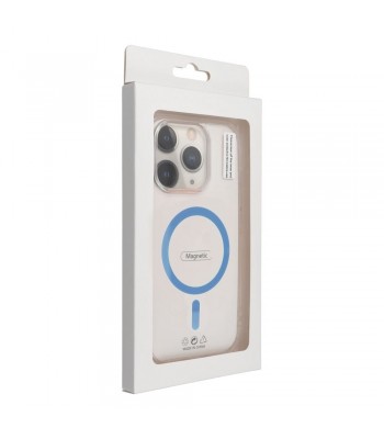 Samsung A56 Drop Glue Colorful Ring Mag Light Blue Кейс