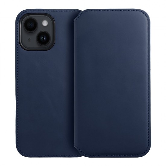 Apple iPhone 17 Dual Pocket Book Navy Кейс