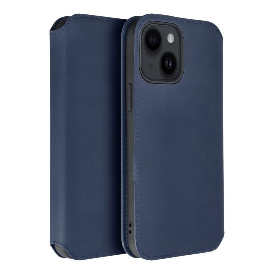 Apple iPhone 17 Dual Pocket Book Navy Кейс