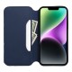 Apple iPhone 17 Dual Pocket Book Navy Кейс