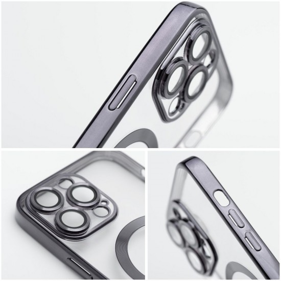 Samsung S25 Edge Electro Mag Cover Black Кейс