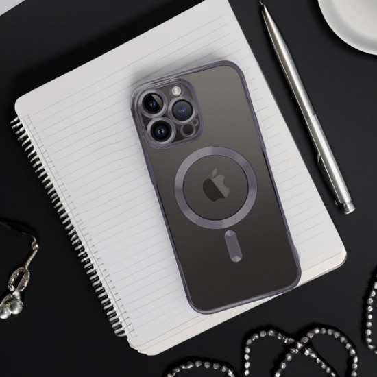 Samsung S25 Edge Electro Mag Cover Black Кейс