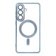 Samsung S25 Electro Mag Cover Blue Кейс