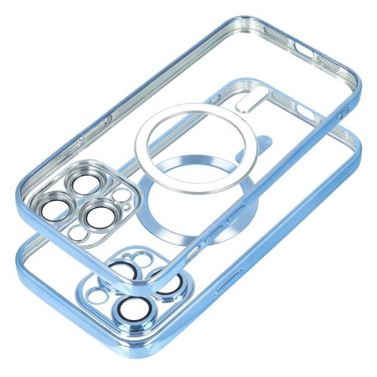 Samsung S25 Electro Mag Cover Blue Кейс