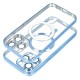 Samsung S25 Electro Mag Cover Blue Кейс