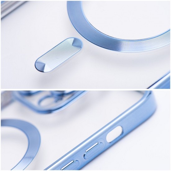 Samsung S25 Electro Mag Cover Blue Кейс