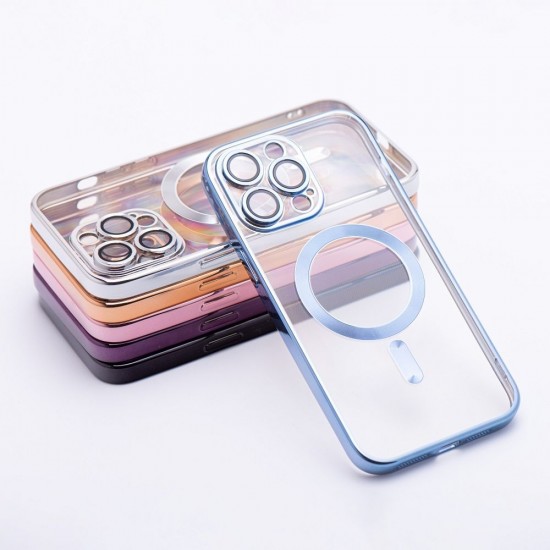 Samsung S25 Electro Mag Cover Blue Кейс