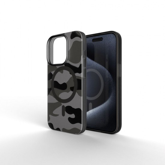 Samsung S25 Forcell F-Protect Comuflage Black Кейс