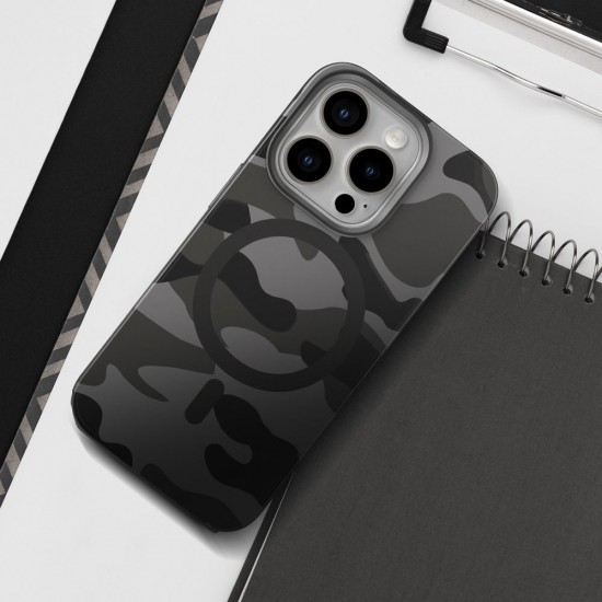 Samsung S25 Forcell F-Protect Comuflage Black Кейс