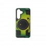 Samsung S25 Forcell F-Protect Cyber Green Кейс