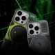 Samsung S25 Forcell F-Protect Cyber Green Кейс