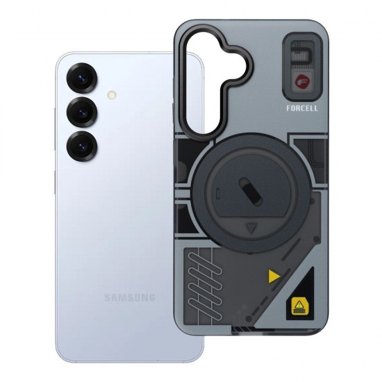 Samsung S25 Forcell F-Protect Cyber Grey Кейс