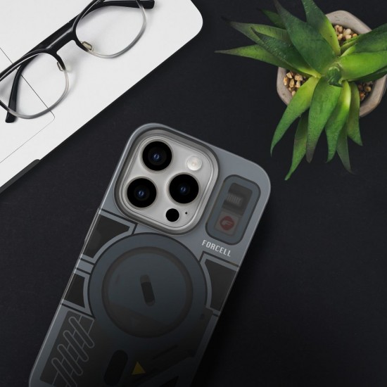 Samsung S25 Forcell F-Protect Cyber Grey Кейс
