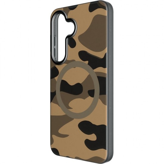Samsung S25 Forcell F-Protect Desert Comuflage Кейс