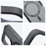Samsung S25 Forcell F-Protect Smoky Black Кейс Samsung S25 Forcell F-Protect Smoky Black Кейс