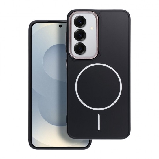 Samsung A56 Frame Mag Cover Black Кейс