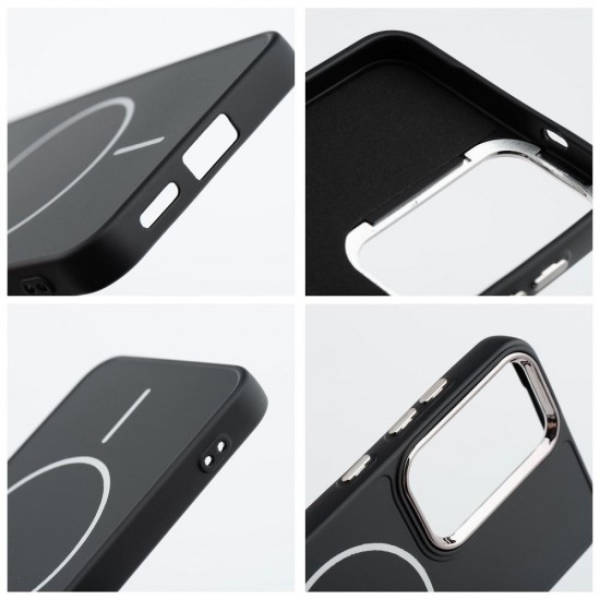 Samsung A56 Frame Mag Cover Black Кейс