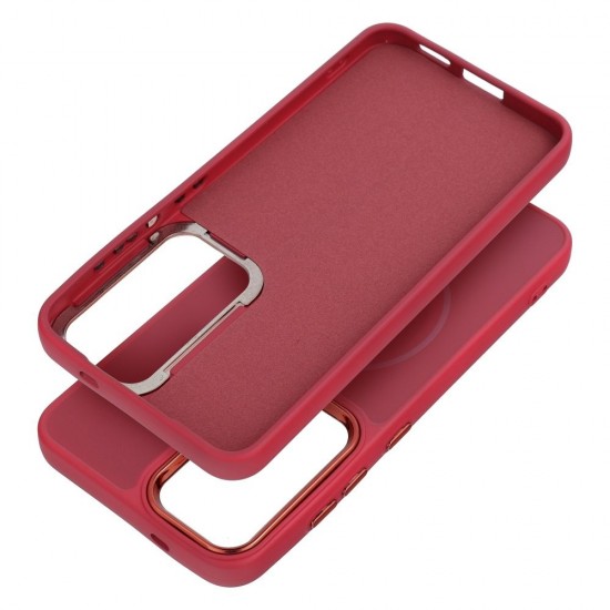 Samsung A36 Frame Mag Cover Magenta Кейс