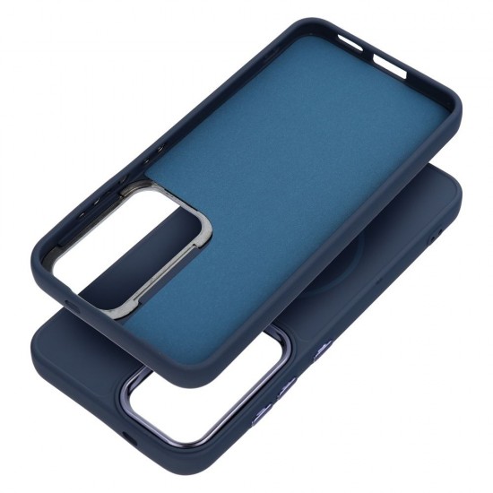Samsung A36 Frame Mag Cover Navy Blue Кейс