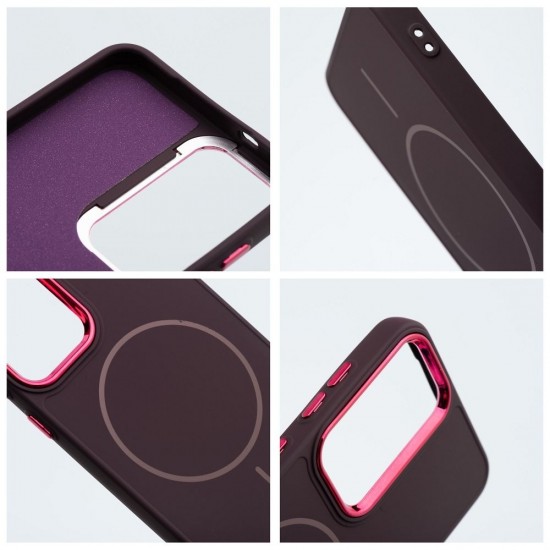 Samsung S25 Frame Mag Cover Purple Кейс