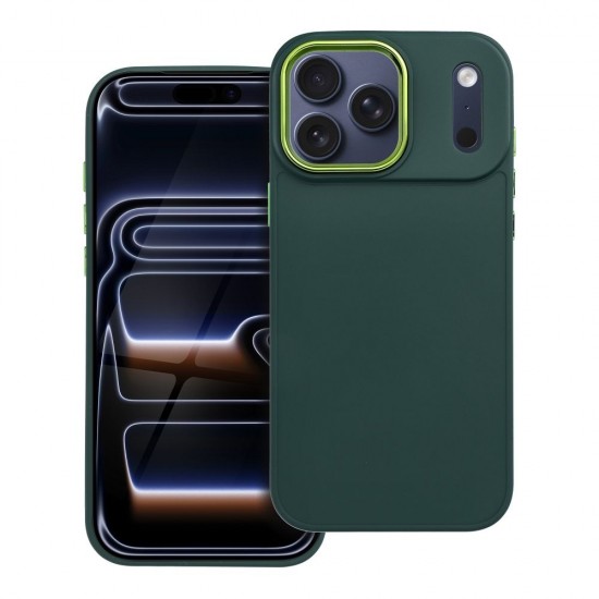 Apple iPhone 17 Frame Green Кейс