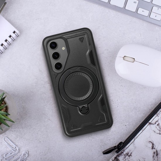 Samsung S25 Edge Frost Armor Black Кейс