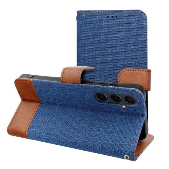 Samsung A17 Jeans Book Blue Кейс