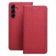 Samsung A36 5G Luna Book Carbon Red Кейс