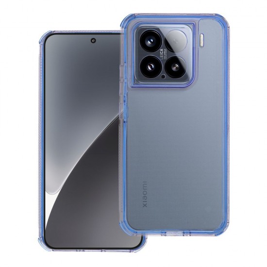 Samsung S25 Edge Matrix Clear Blue Кейс