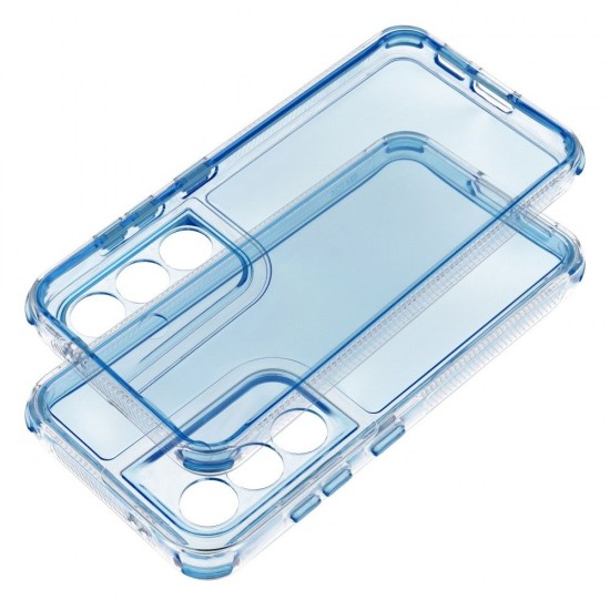 Samsung S25 Edge Matrix Clear Blue Кейс