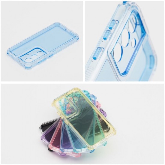 Samsung S25 Edge Matrix Clear Blue Кейс