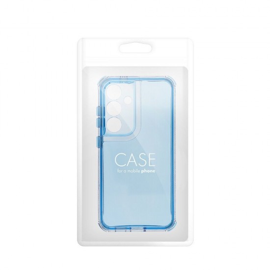 Samsung S25 Edge Matrix Clear Blue Кейс