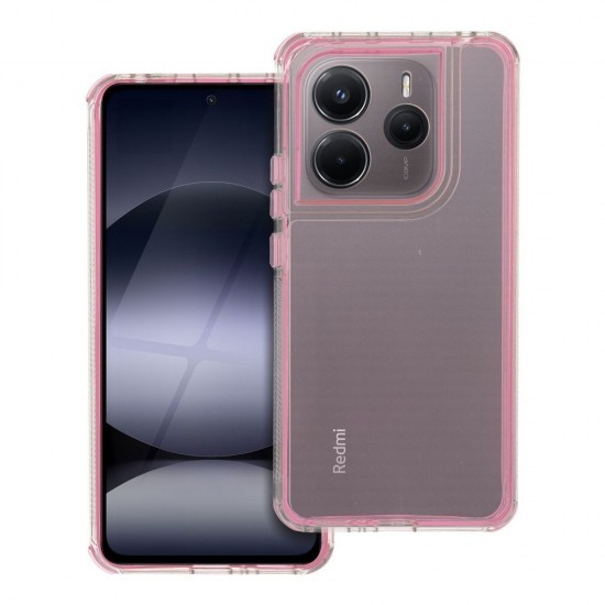 Xiaomi Redmi Note 14 5G Matrix Clear Powder Pink Кейс