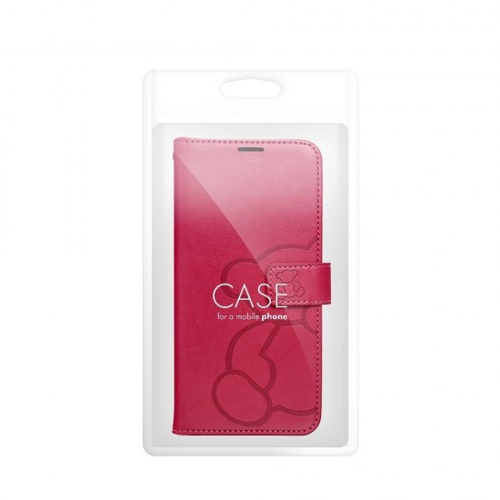 Samsung A36 5G Mezzo Book Teddy Bear Magenta Кейс