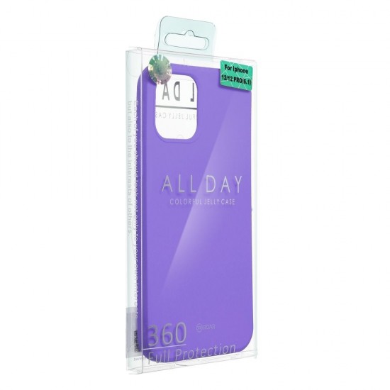Samsung S25 Roar Colorful Jelly Purple Кейс