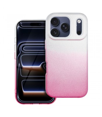 Apple iPhone 17 Pro Shining Transparent Pink Кейс