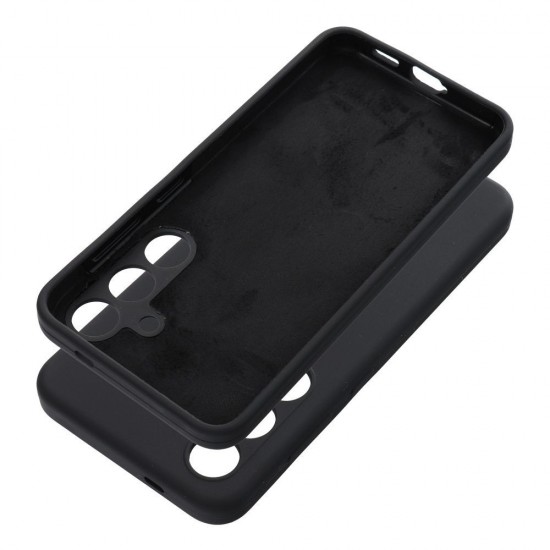 Samsung S25 Edge Silicone 2mm Black Кейс