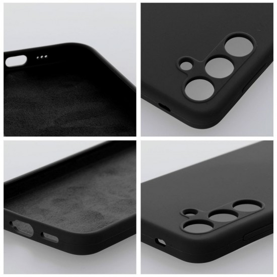 Samsung S25 Edge Silicone 2mm Black Кейс