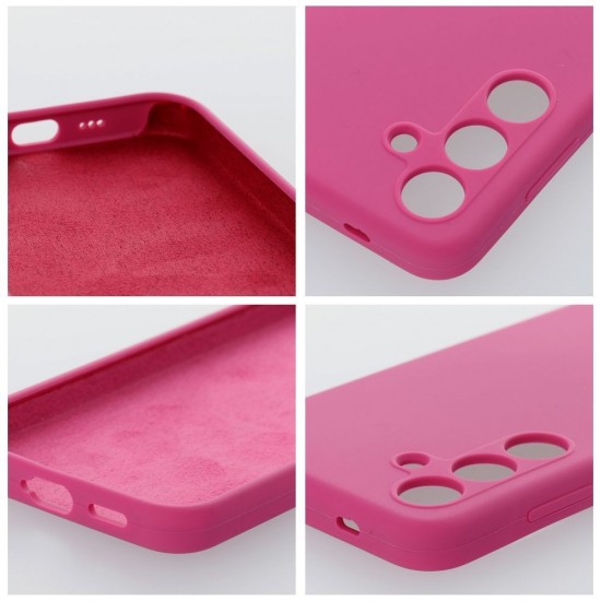 Samsung S25 Edge Silicone 2mm Pink Кейс