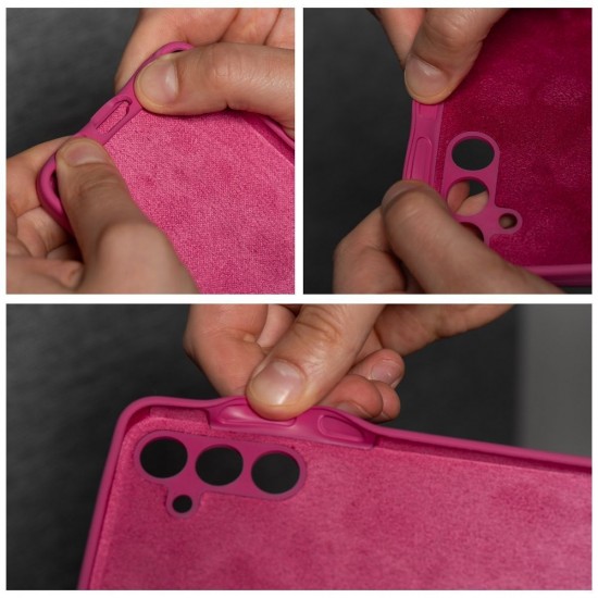 Samsung S25 Edge Silicone 2mm Pink Кейс