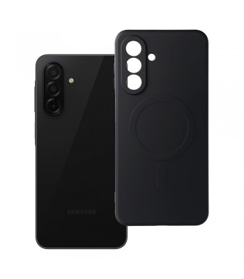 Samsung A26 Silicone Mag Cover Black Кейс