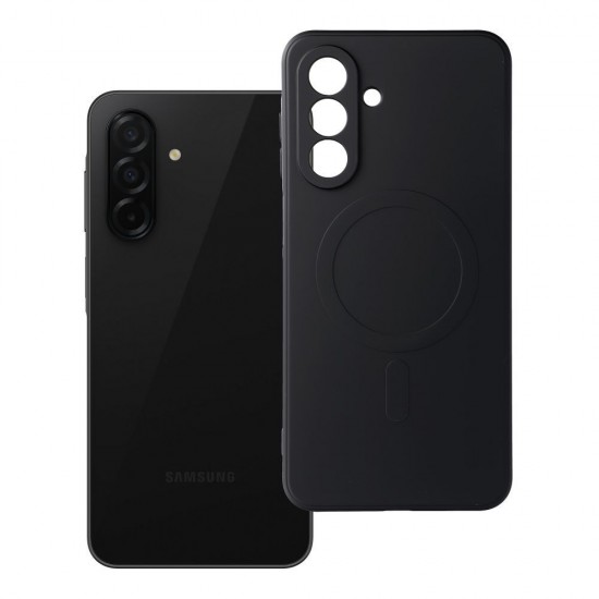 Samsung A26 Silicone Mag Cover Black Кейс