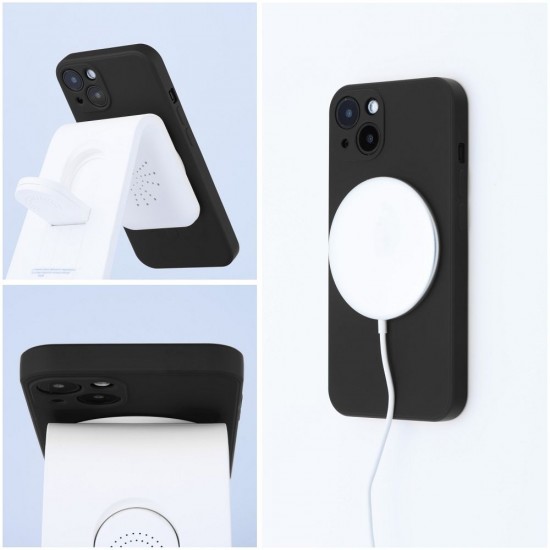 Samsung A26 Silicone Mag Cover Black Кейс