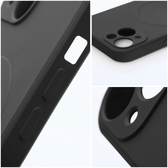 Samsung A26 Silicone Mag Cover Black Кейс